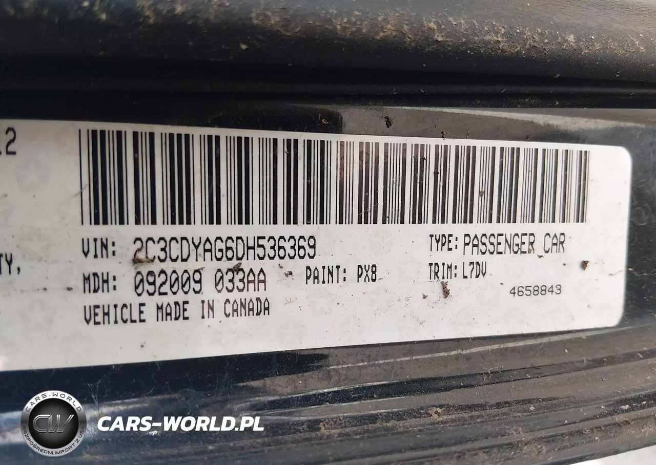 2013 Dodge Challenger Sxt VIN:2C3CDYAG6DH536369 - 9