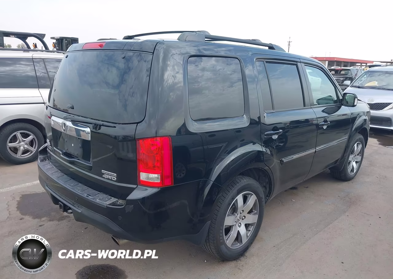 2015 Honda Pilot Touring VIN:5FNYF4H99FB031348 - 4
