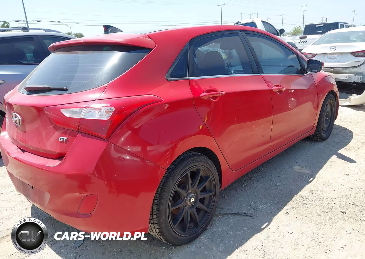 2013 Hyundai Elantra Gt VIN:KMHD35LE4DU052609 - 4