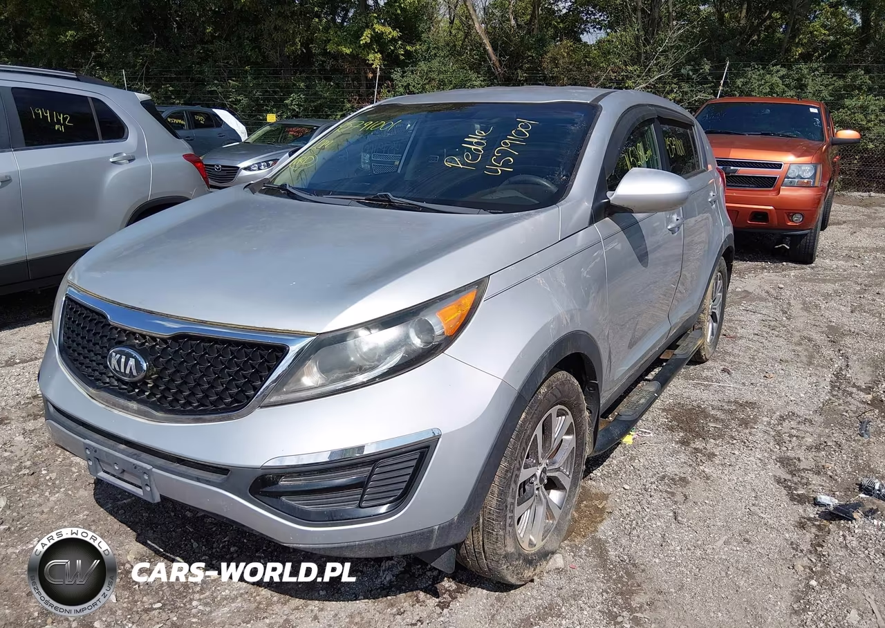 2014 Kia Sportage Lx VIN:KNDPB3ACXE7656403 - 2