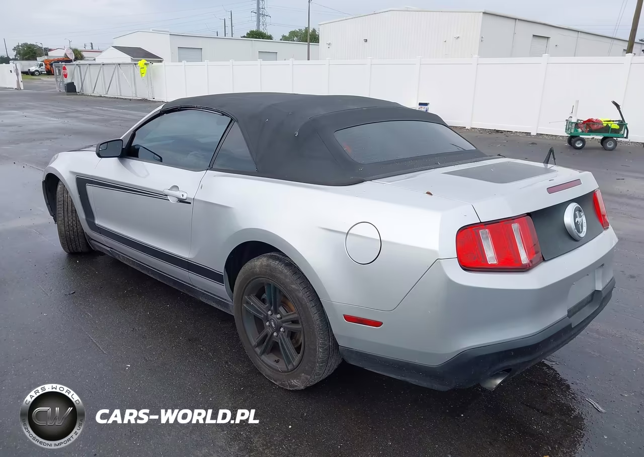 2012 Ford Mustang V6 VIN:1ZVBP8EM9C5273201 - 3