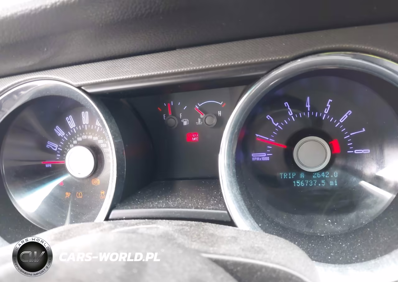 2012 Ford Mustang V6 VIN:1ZVBP8EM9C5273201 - 7