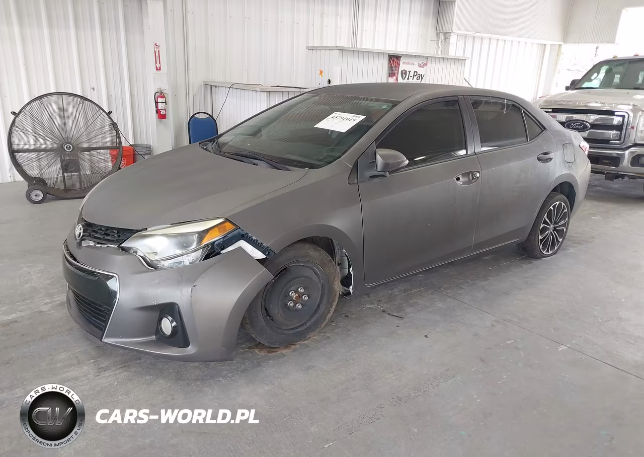 2016 Toyota Corolla S Plus VIN:2T1BURHE0GC728001 - 2