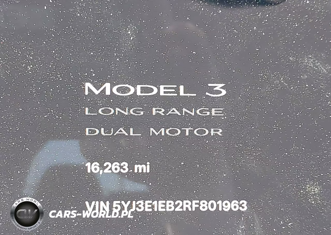 2024 Tesla Model 3 Long Range Dual Motor All-Wheel Drive VIN:5YJ3E1EB2RF801963 - 14