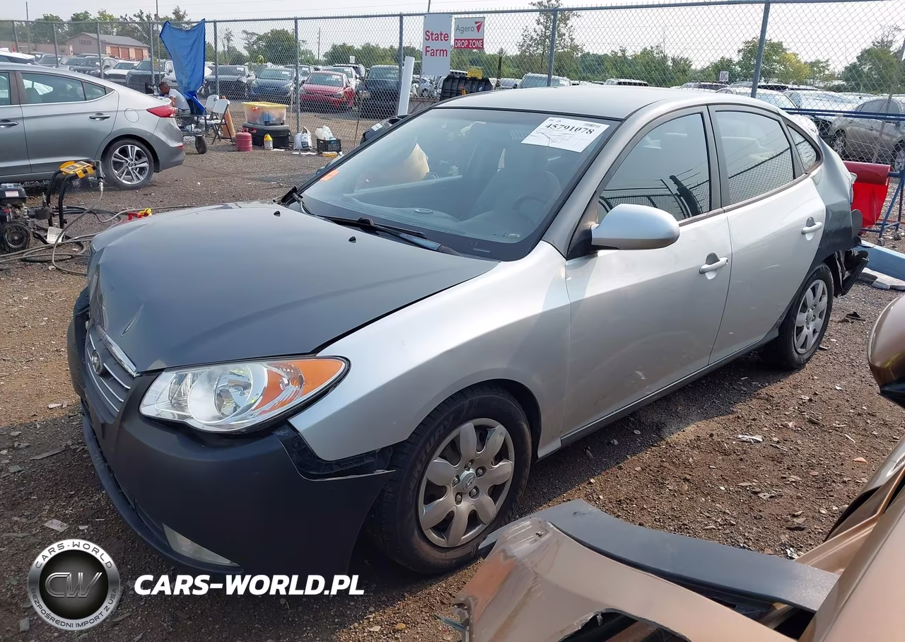 2009 Hyundai Elantra Gls VIN:KMHDU46D89U601990 - 2