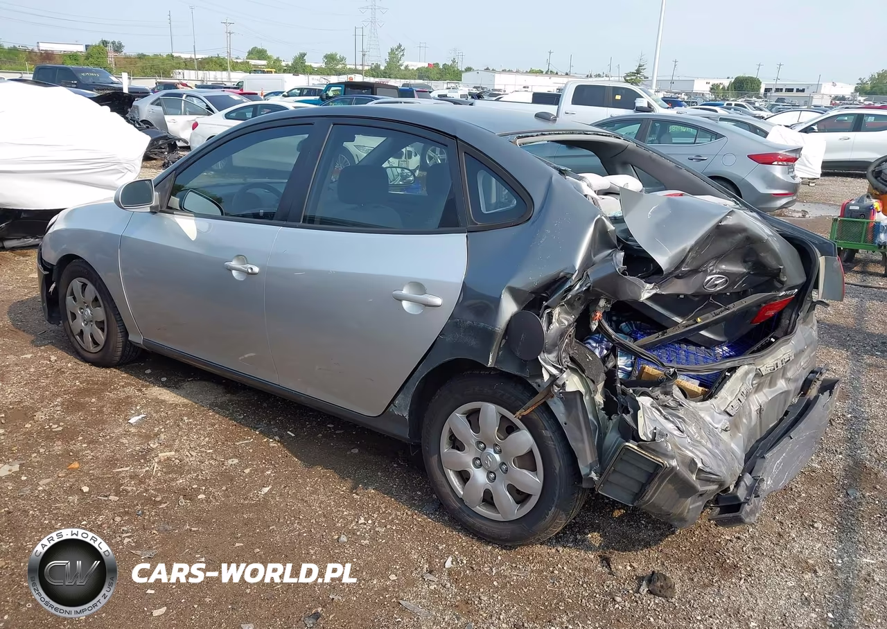 2009 Hyundai Elantra Gls VIN:KMHDU46D89U601990 - 3