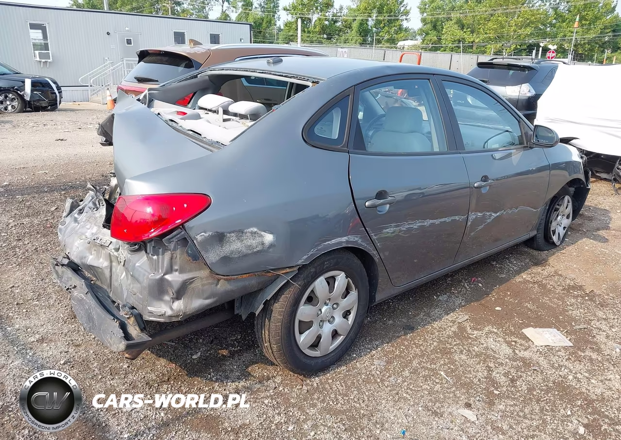 2009 Hyundai Elantra Gls VIN:KMHDU46D89U601990 - 4