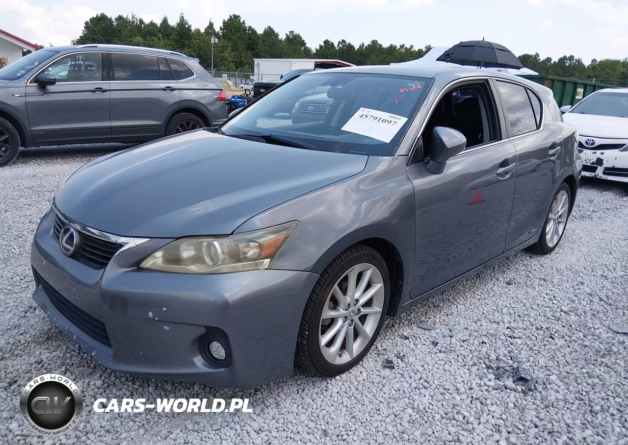 2012 Lexus Ct 200H Premium VIN:JTHKD5BH2C2061404 - 2