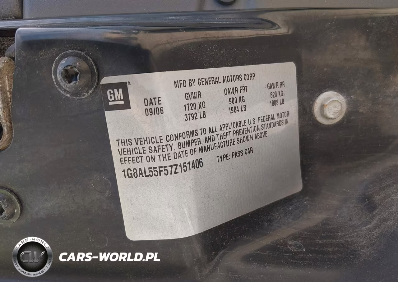 2007 Saturn Ion 3 VIN:1G8AL55F57Z151406 - 9