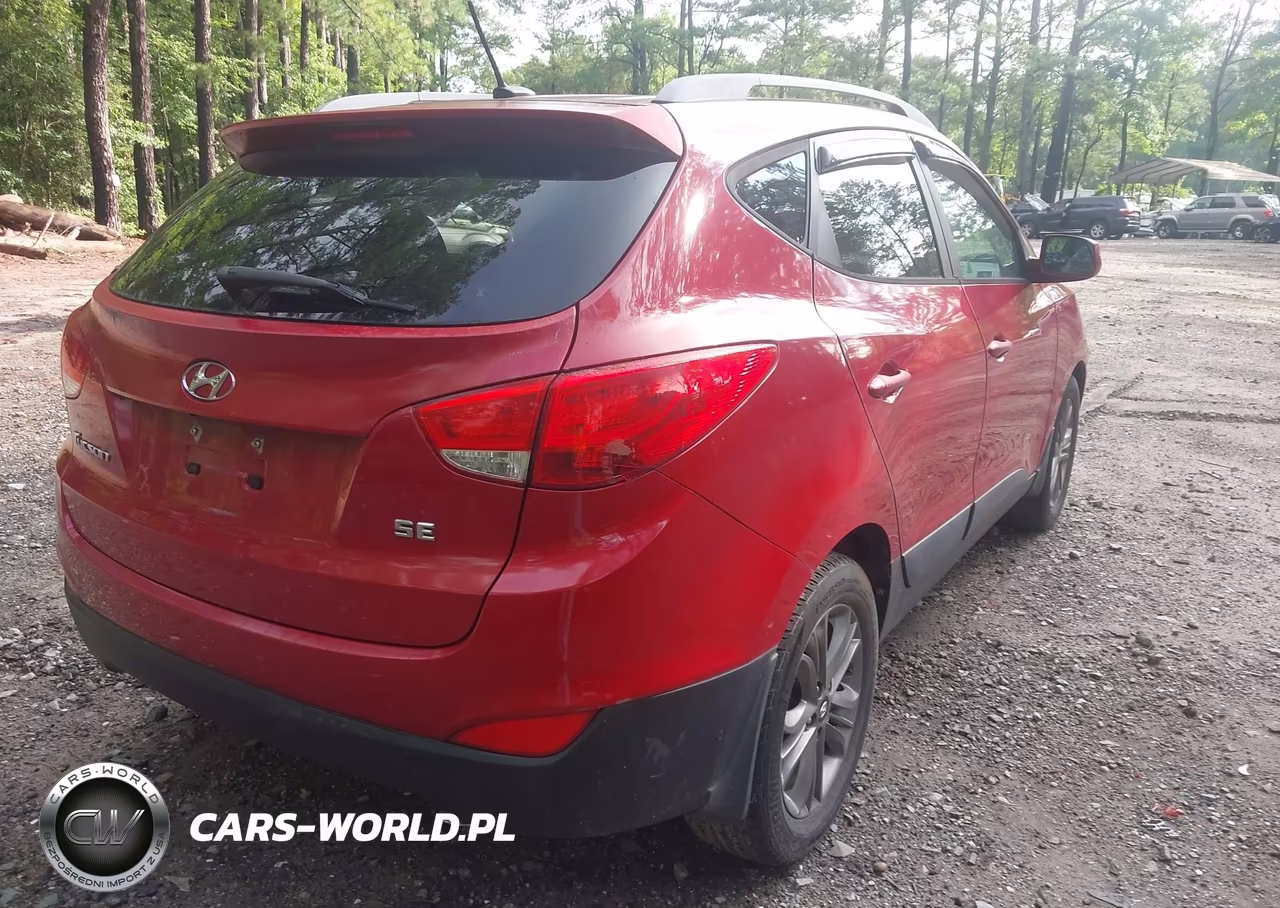 2014 Hyundai Tucson Se VIN:KM8JU3AG0EU846615 - 4
