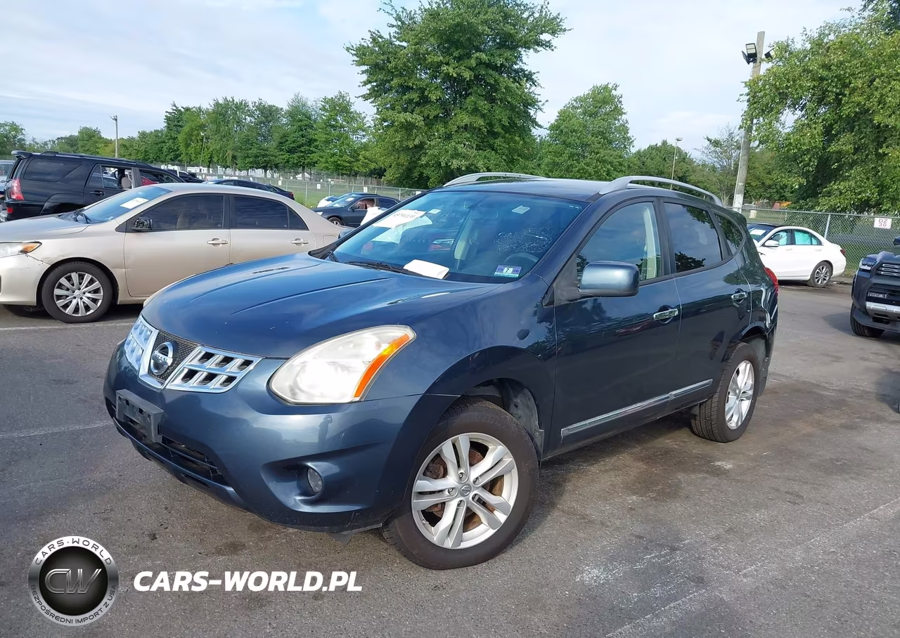 2013 Nissan Rogue Sv VIN:JN8AS5MV2DW615240 - 2