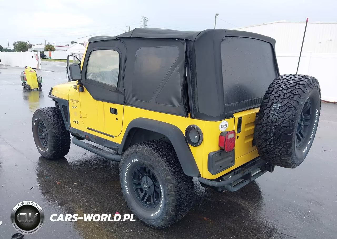 2000 Jeep Wrangler Sport VIN:1J4FA49S3YP763954 - 3