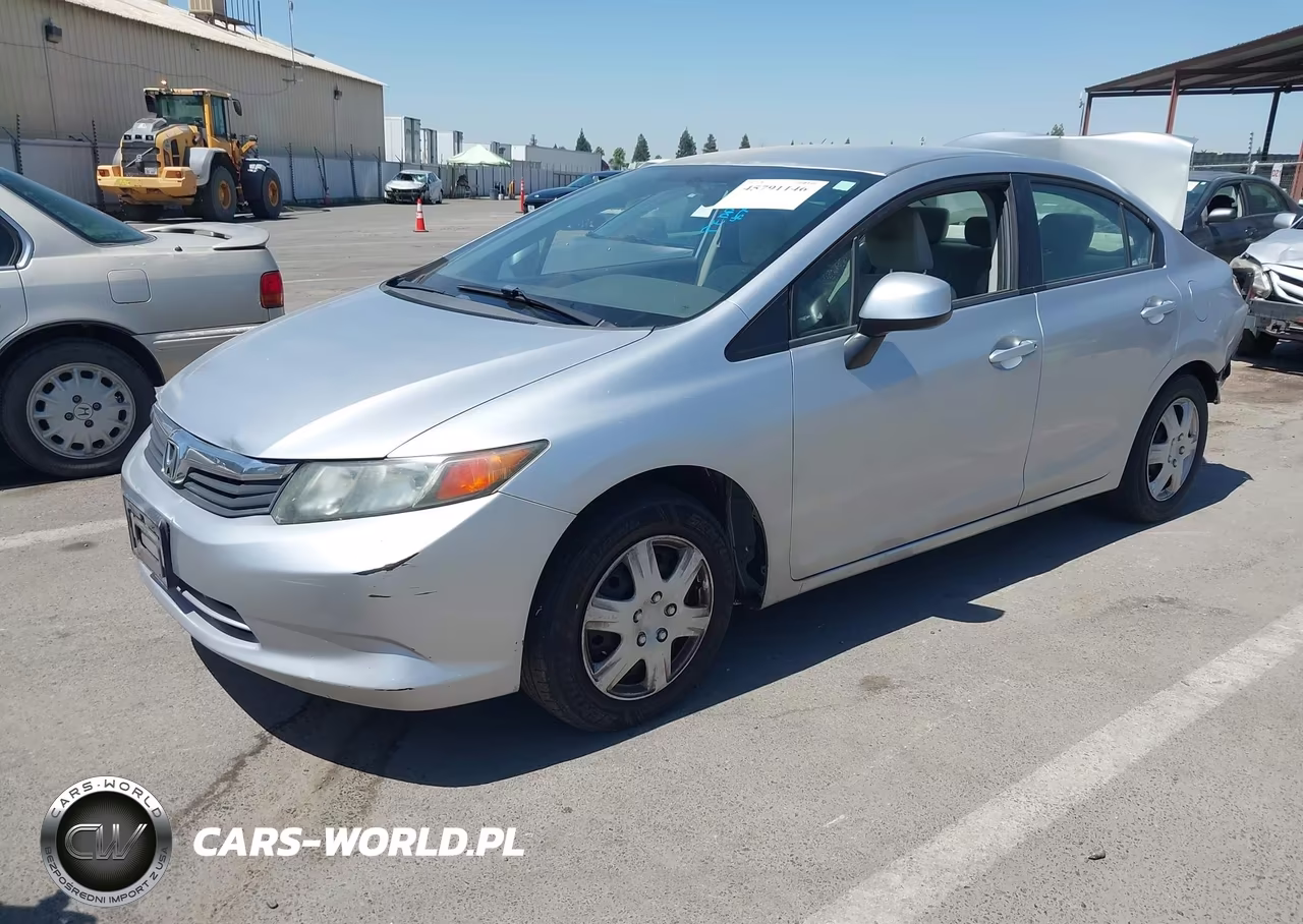 2012 Honda Civic Lx VIN:19XFB2F50CE348119 - 2