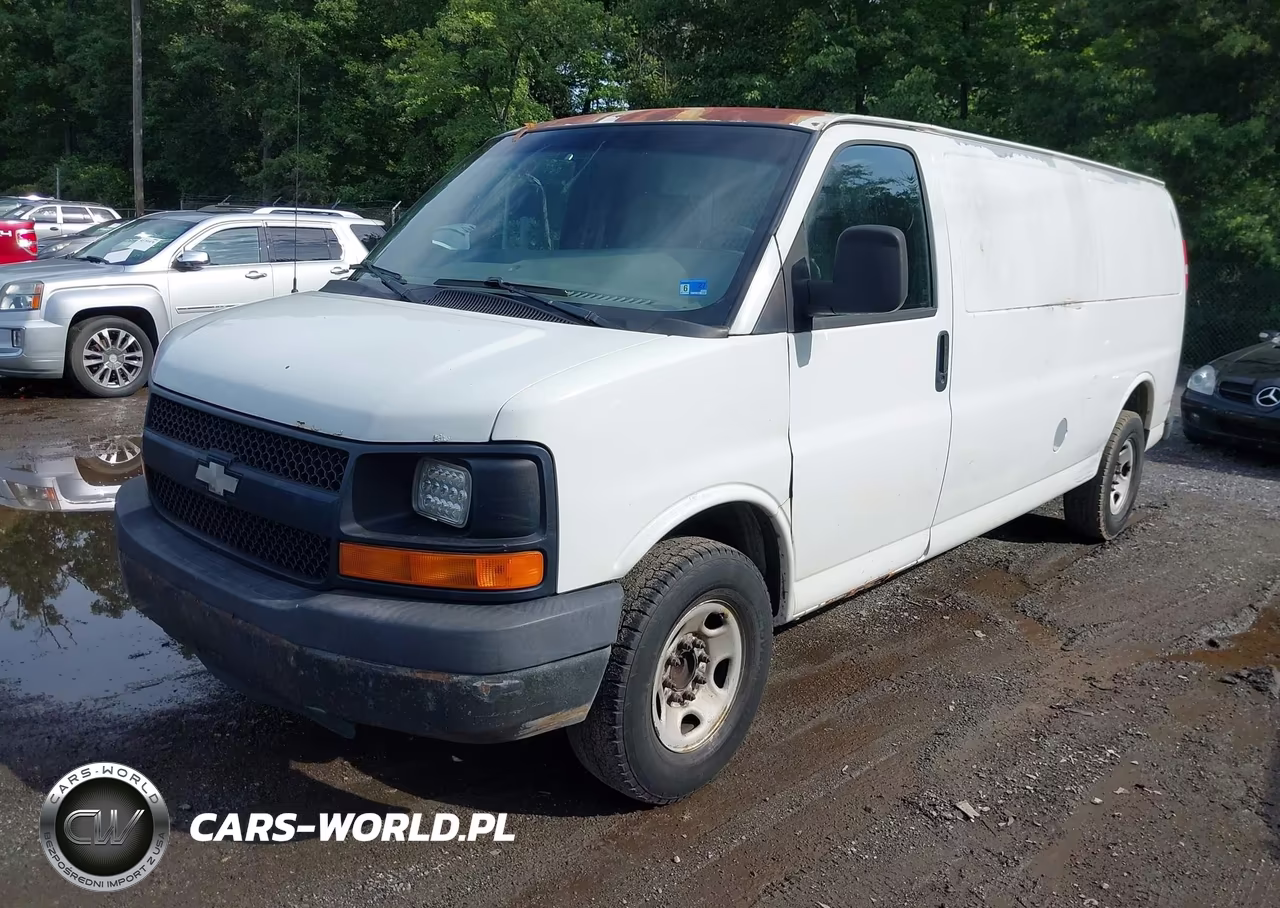 2009 Chevrolet Express Cargo Van Work Van VIN:1GCGG29C791158345 - 2