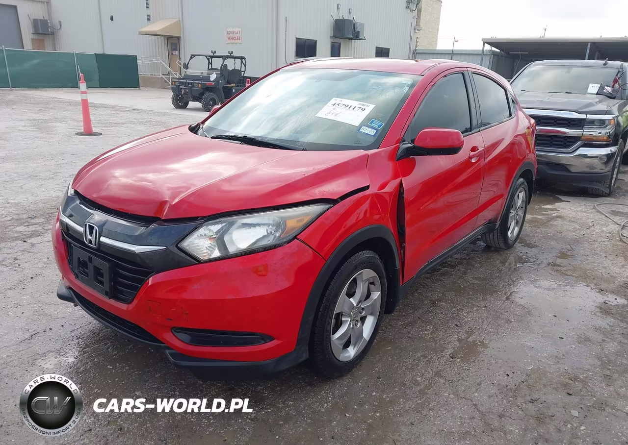 2016 Honda Hr-V Lx VIN:3CZRU5H36GM709735 - 2