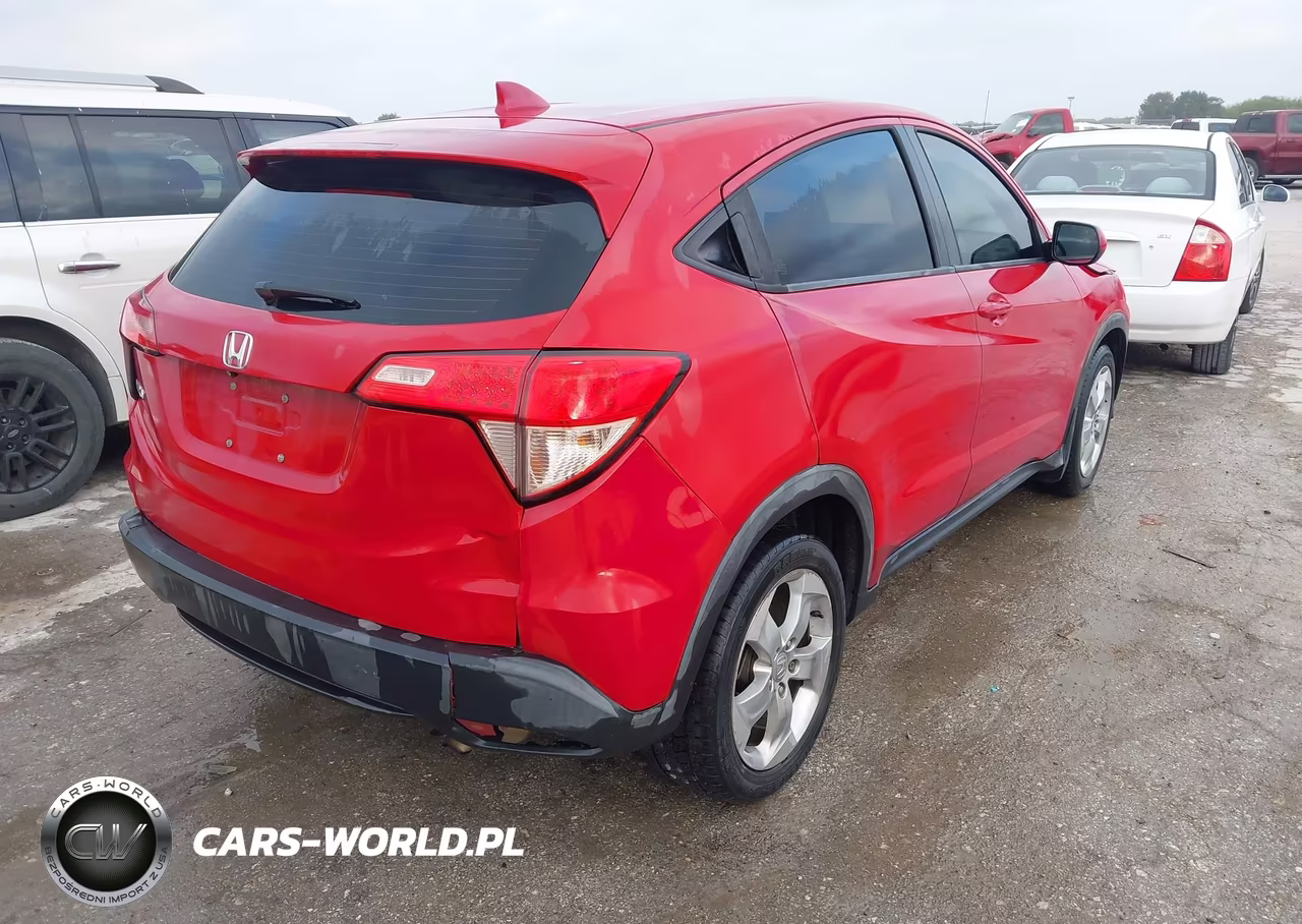 2016 Honda Hr-V Lx VIN:3CZRU5H36GM709735 - 4