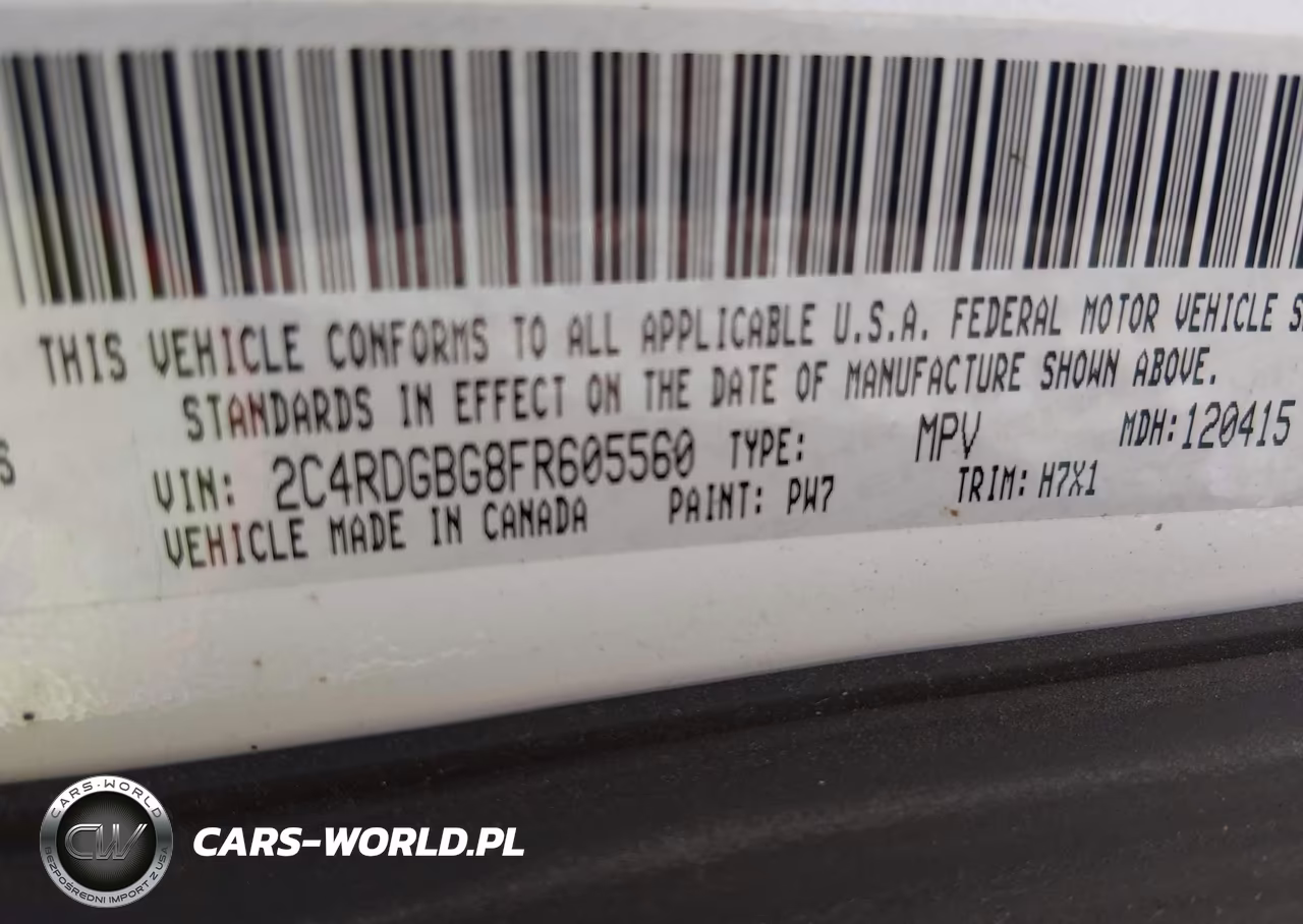 2015 Dodge Grand Caravan Se VIN:2C4RDGBG8FR605560 - 9
