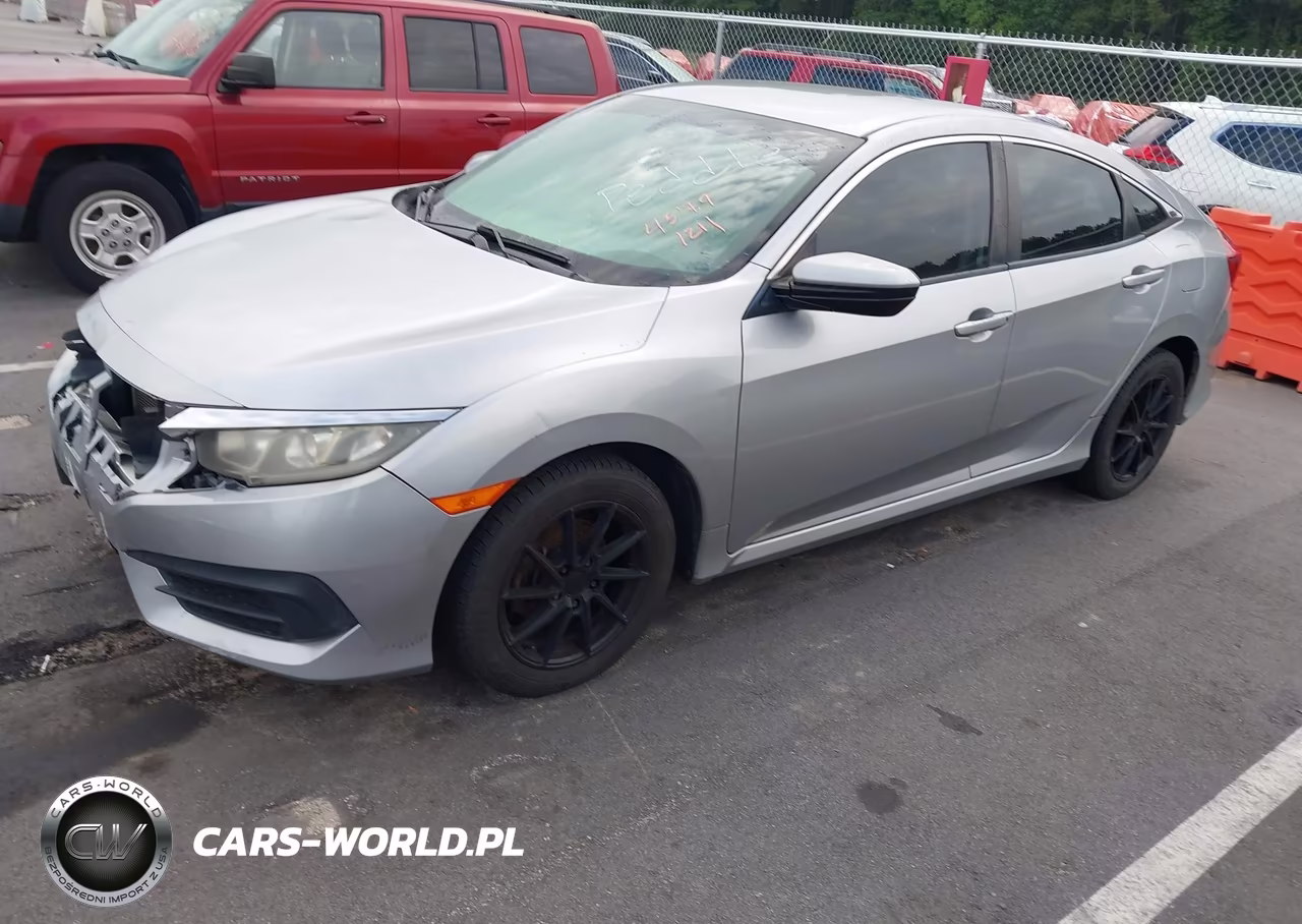 2016 Honda Civic Lx VIN:19XFC2F59GE046556 - 2
