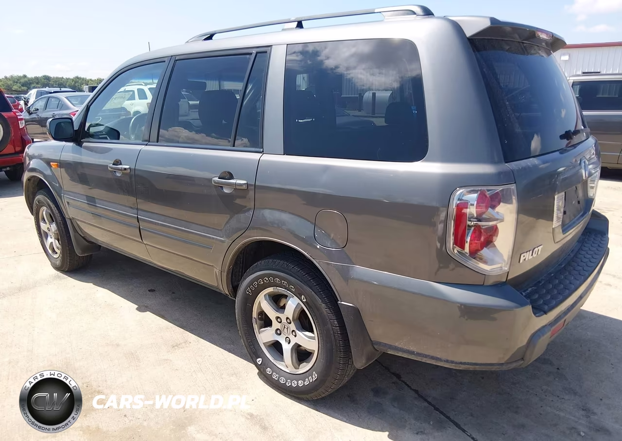 2008 Honda Pilot Ex-L VIN:5FNYF18508B042186 - 3