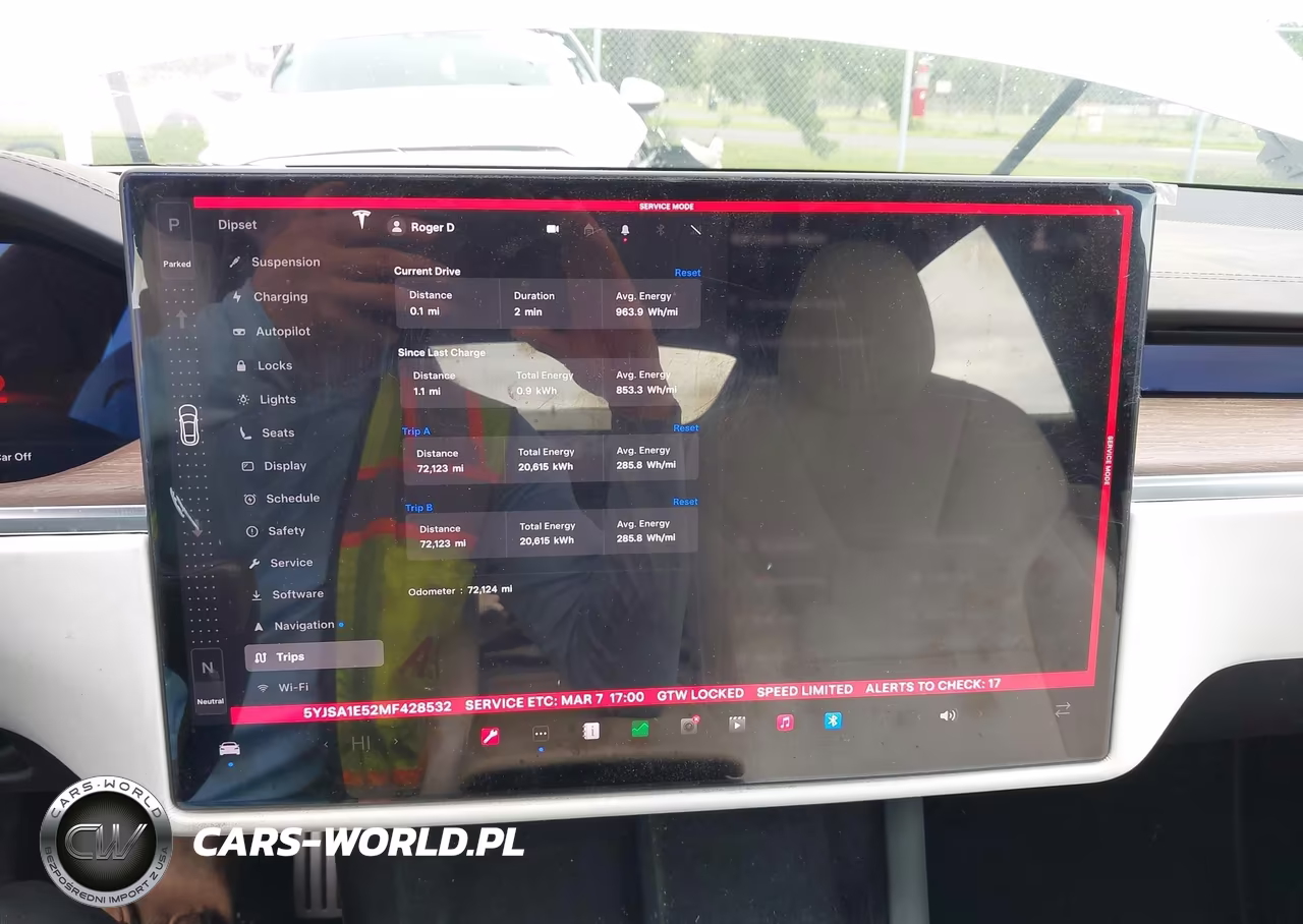 2021 Tesla Model S Long Range Dual Motor All-Wheel Drive VIN:5YJSA1E52MF428532 - 18