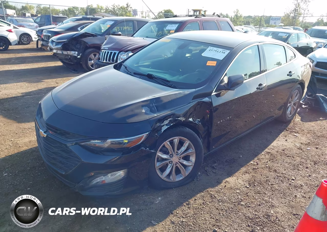 2020 Chevrolet Malibu Fwd Lt VIN:1G1ZD5ST2LF004920 - 2