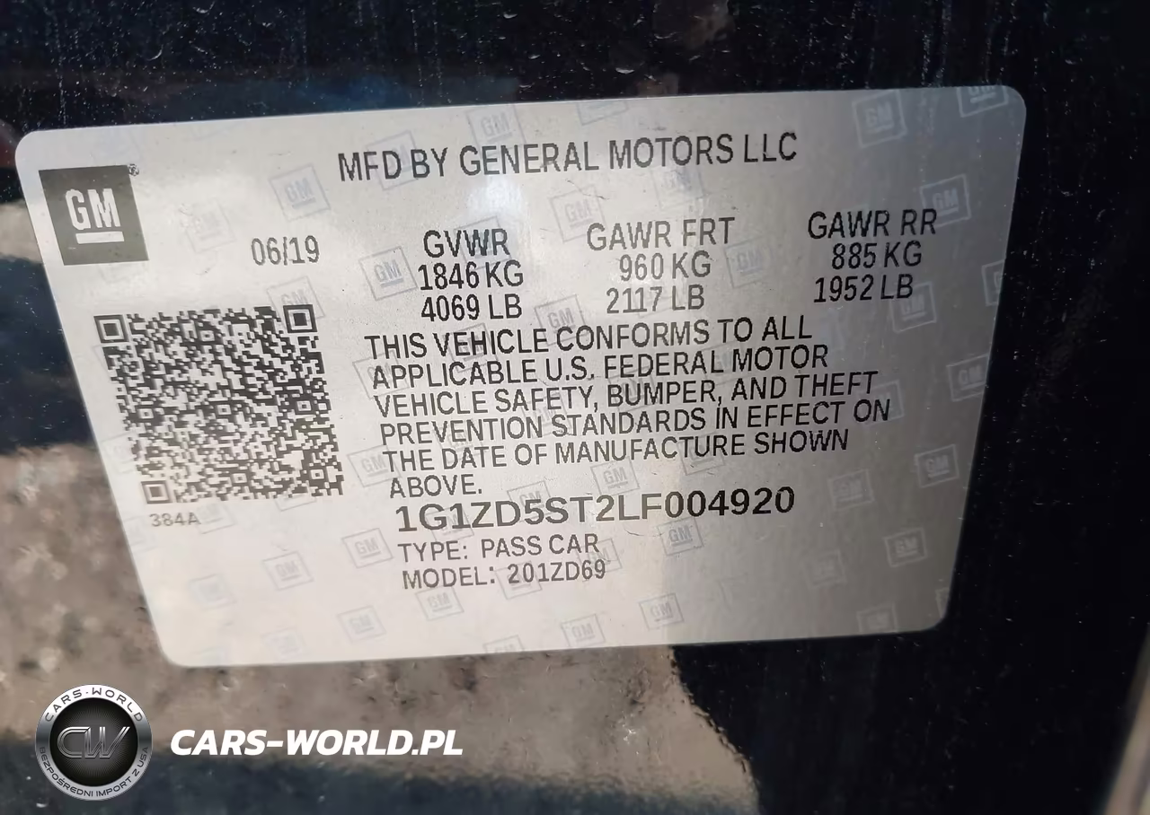 2020 Chevrolet Malibu Fwd Lt VIN:1G1ZD5ST2LF004920 - 9