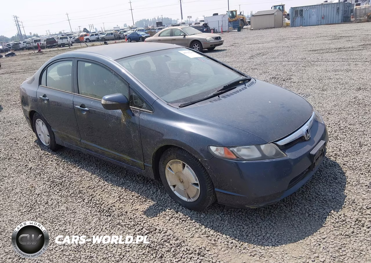 2007 Honda Civic Hybrid VIN:JHMFA36267S003550 - 1