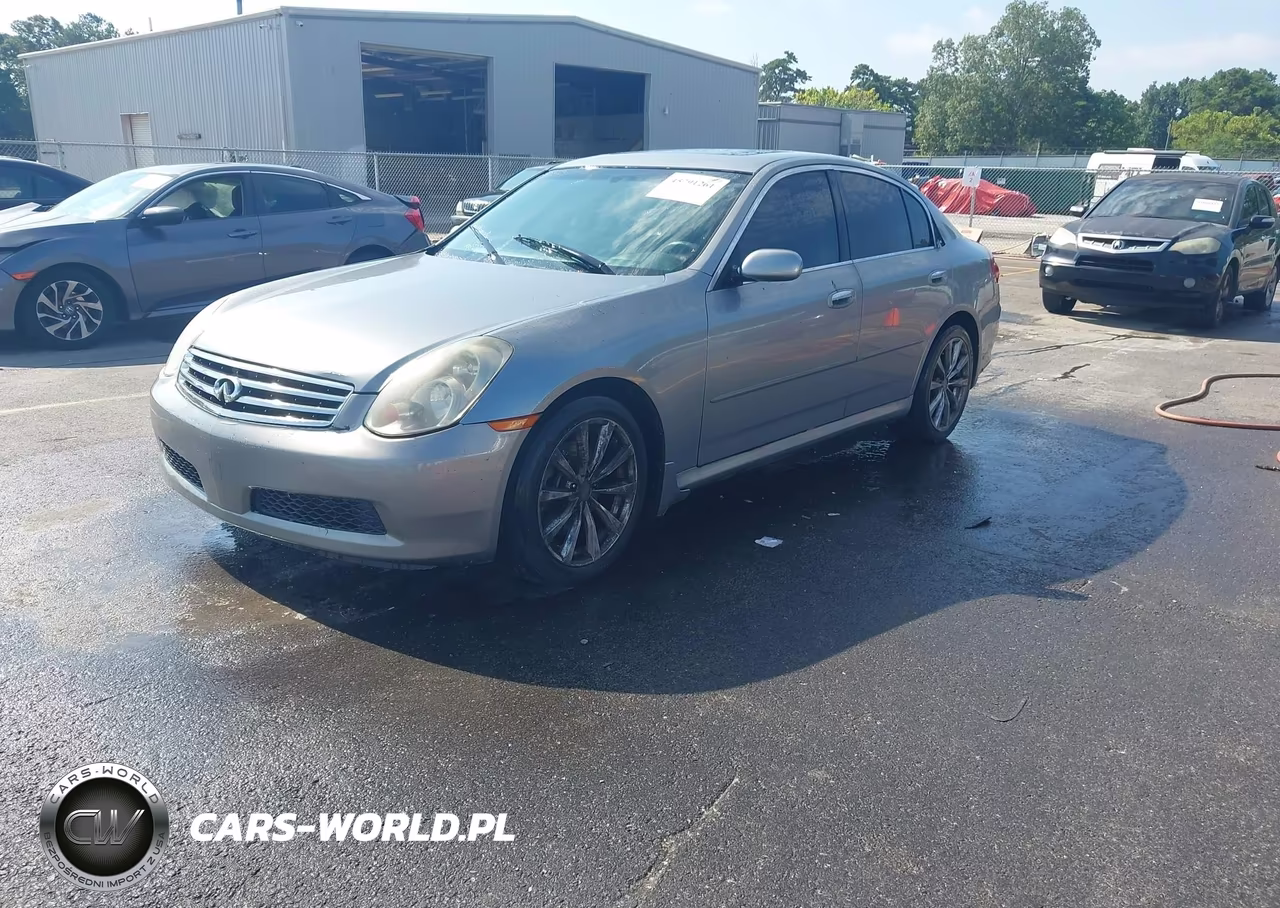 2006 Infiniti G35 VIN:JNKCV51E36M518920 - 2