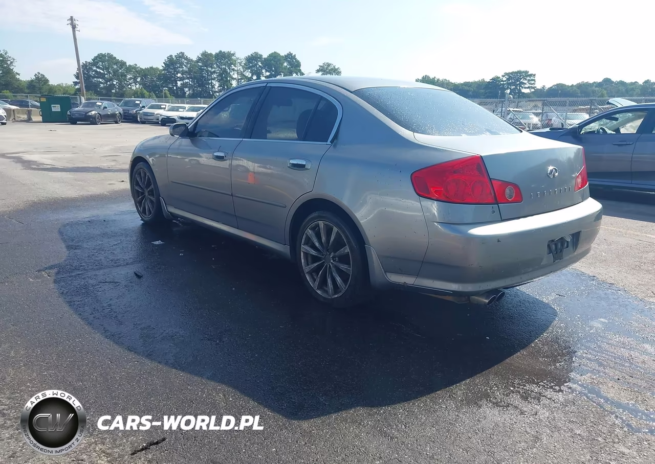 2006 Infiniti G35 VIN:JNKCV51E36M518920 - 3