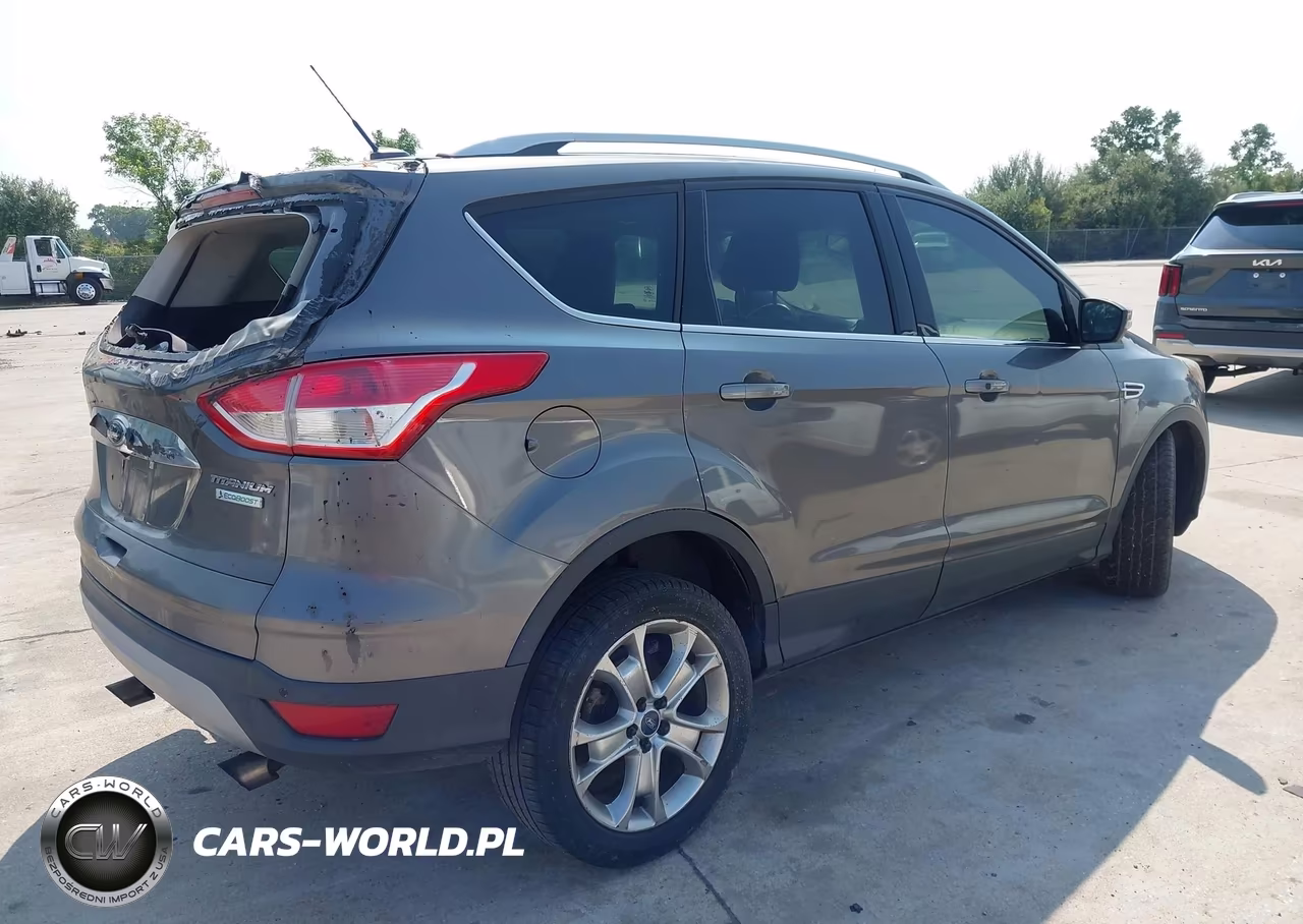 2014 Ford Escape Titanium VIN:1FMCU0J91EUA40128 - 4