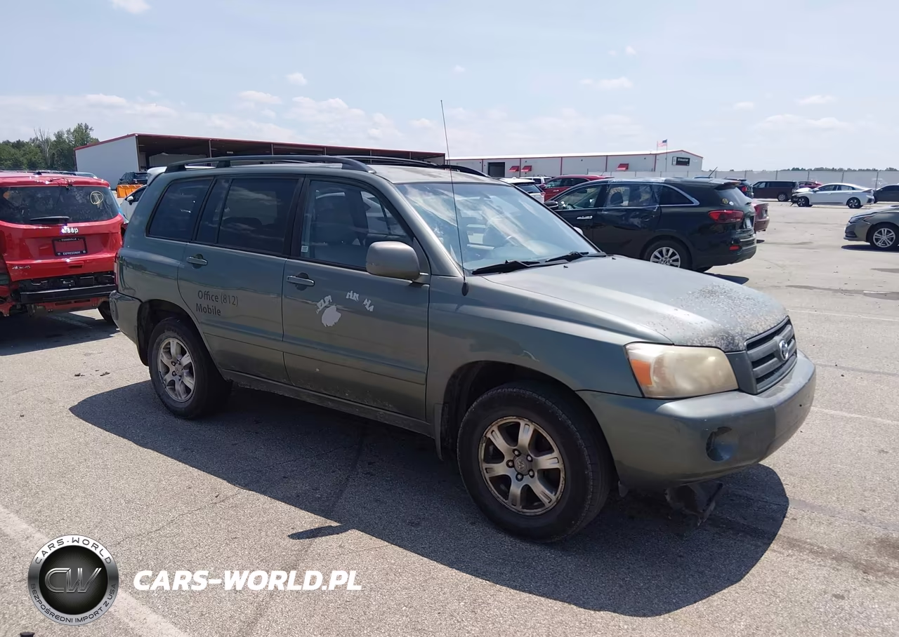 2007 Toyota Highlander 3Rd Row