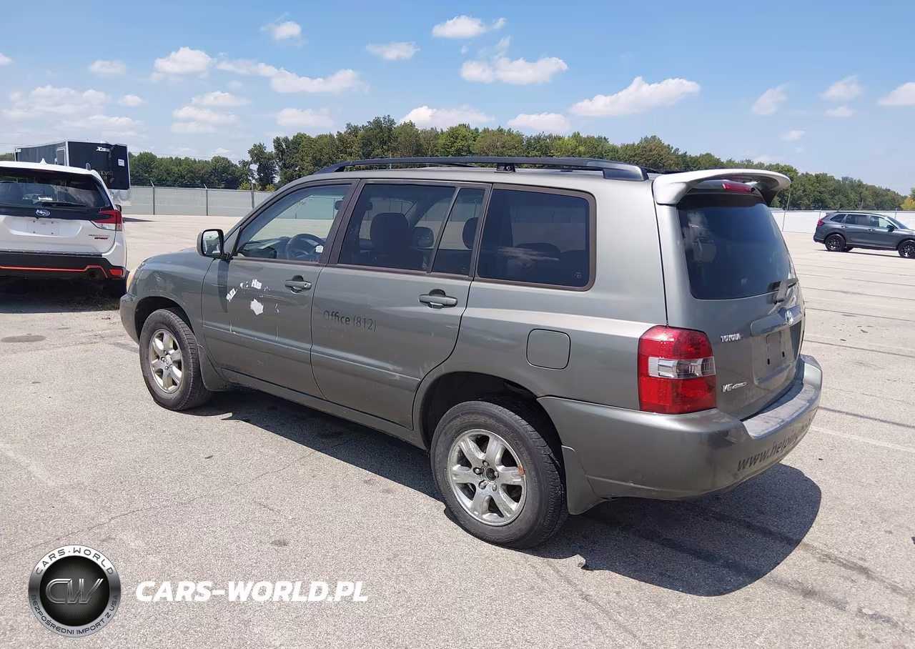 2007 Toyota Highlander 3Rd Row VIN:JTEEP21A270212778 - 3