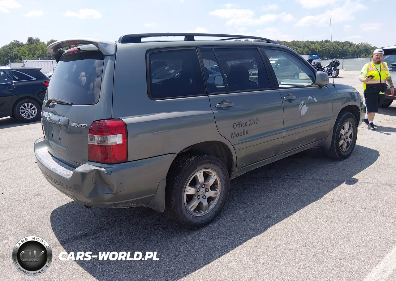 2007 Toyota Highlander 3Rd Row VIN:JTEEP21A270212778 - 4