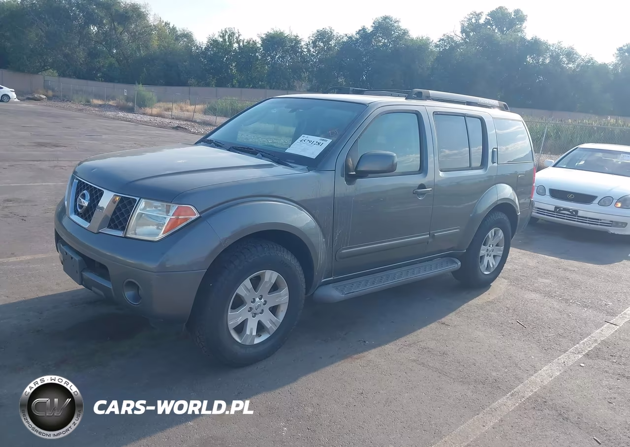 2006 Nissan Pathfinder Le VIN:5N1AR18W16C650676 - 2