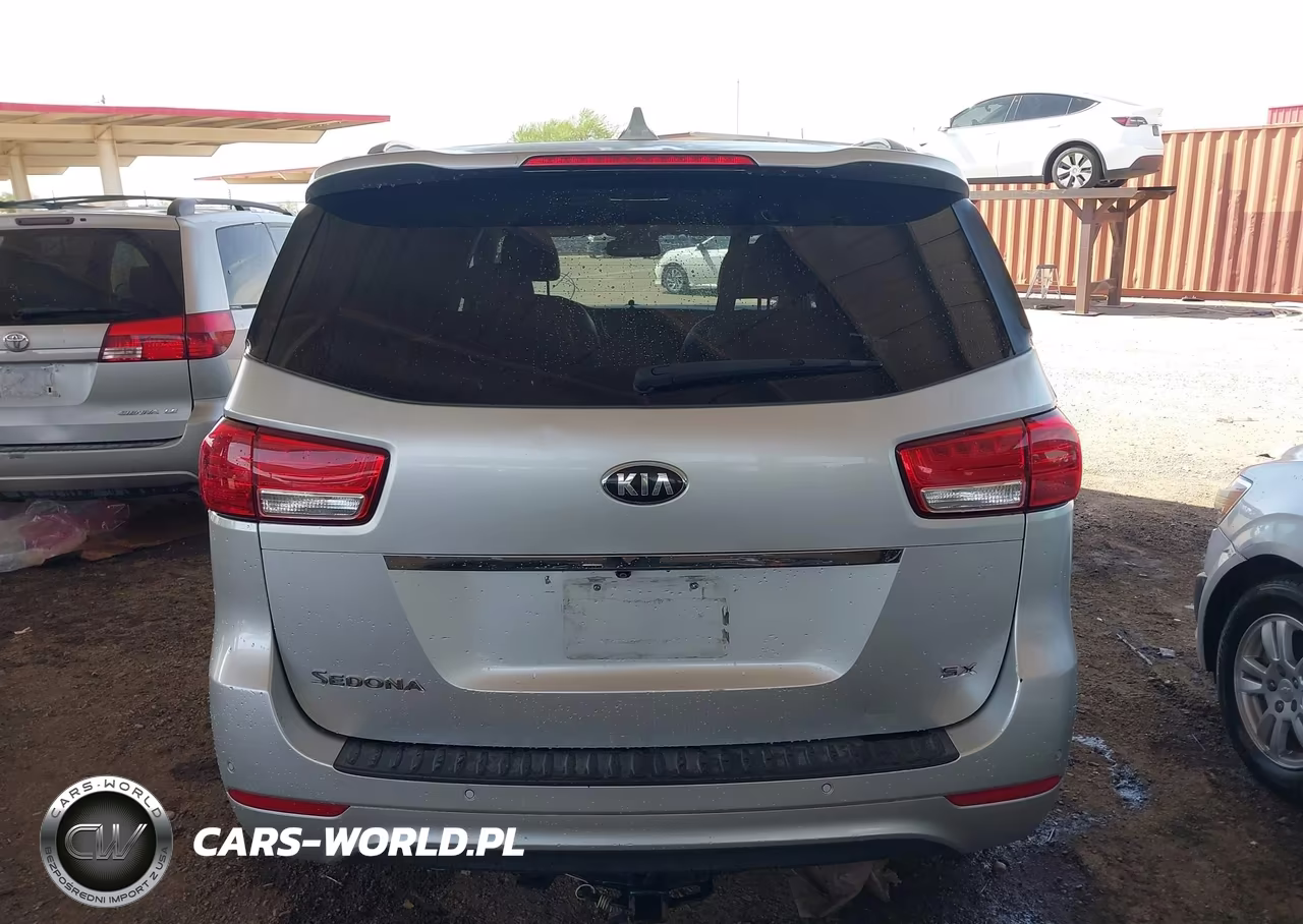 2015 Kia Sedona Sx VIN:KNDMC5C1XF6080875 - 16