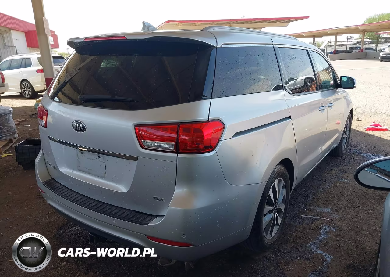 2015 Kia Sedona Sx VIN:KNDMC5C1XF6080875 - 4