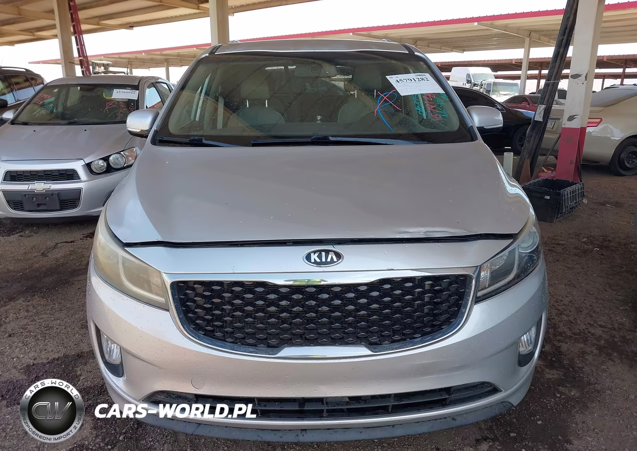 2015 Kia Sedona Sx VIN:KNDMC5C1XF6080875 - 6