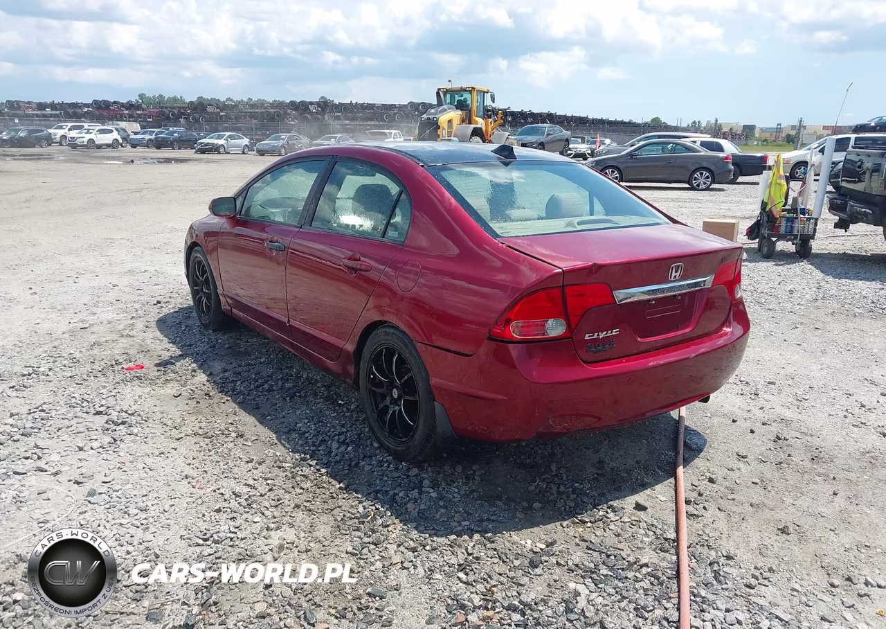 2008 Honda Civic Lx VIN:1HGFA16528L000058 - 3