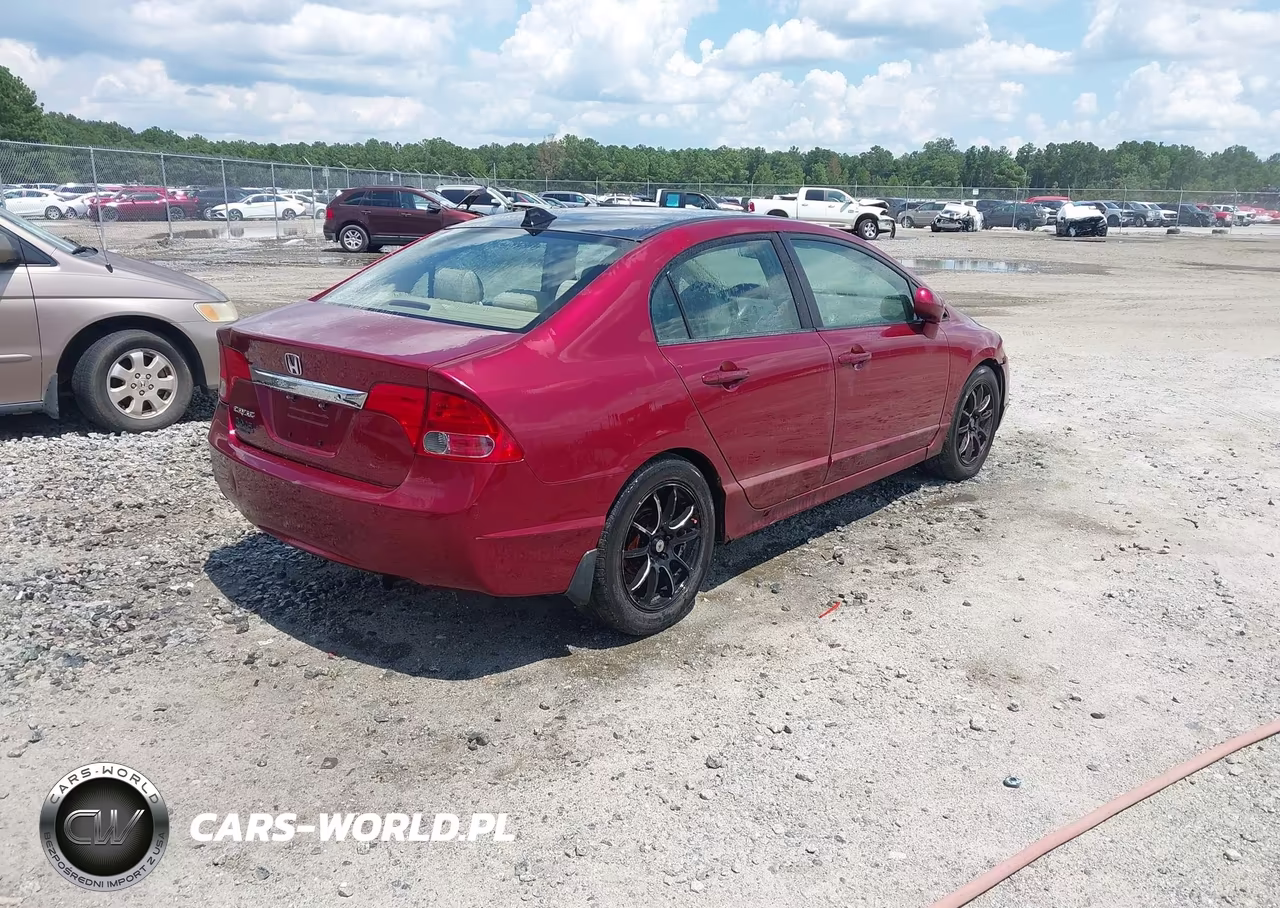 2008 Honda Civic Lx VIN:1HGFA16528L000058 - 4