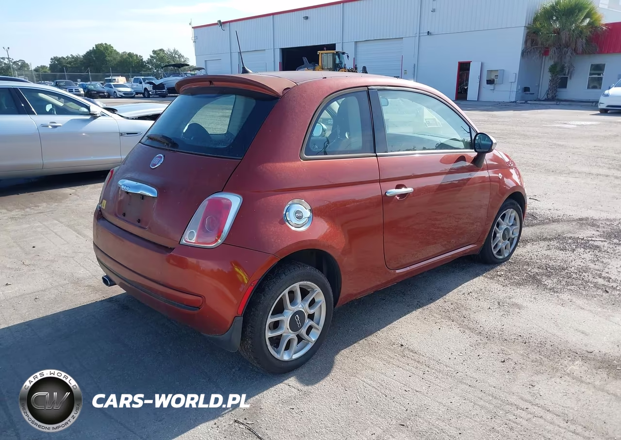 2014 Fiat 500 Pop VIN:3C3CFFAR5ET169375 - 4