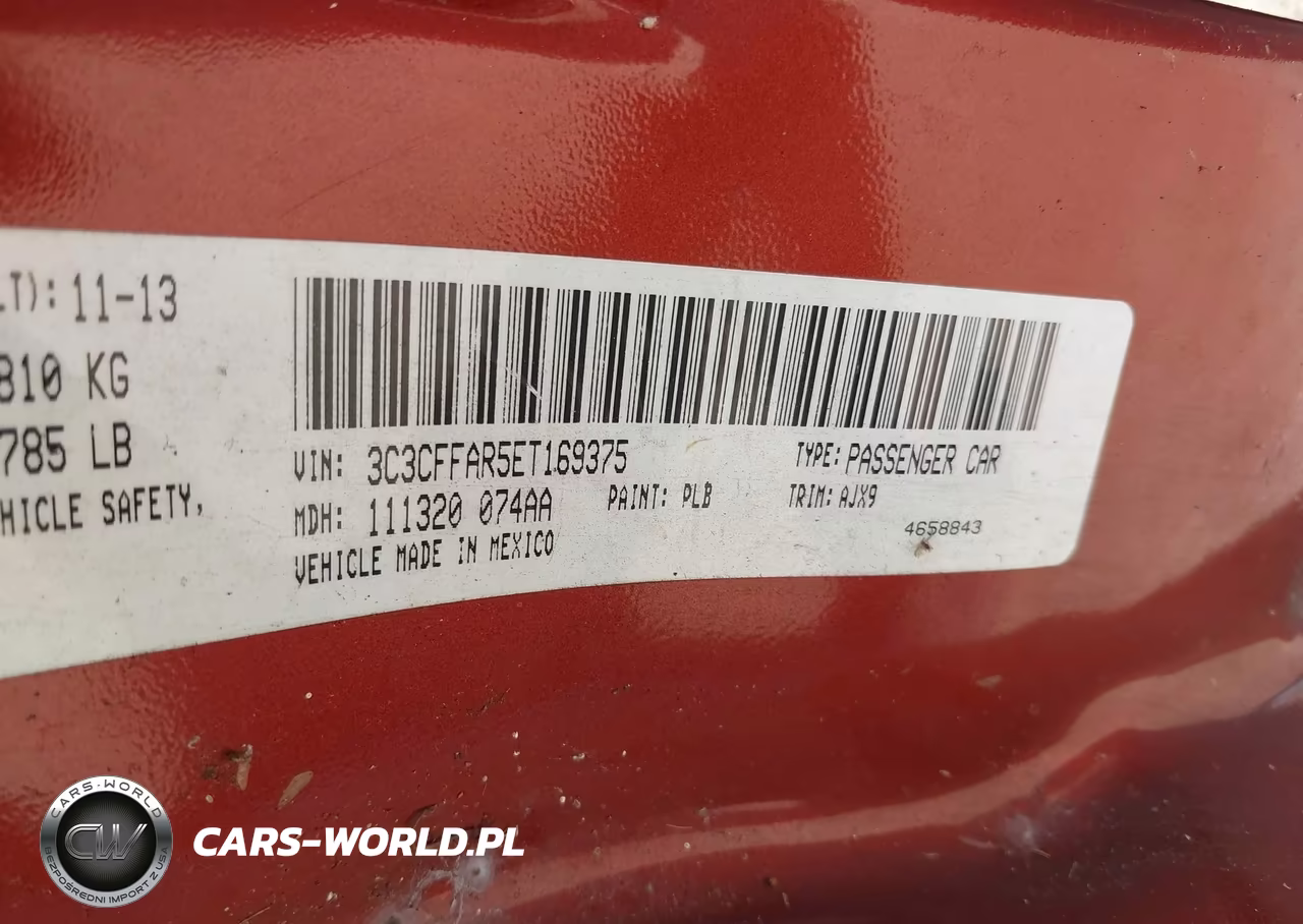 2014 Fiat 500 Pop VIN:3C3CFFAR5ET169375 - 9