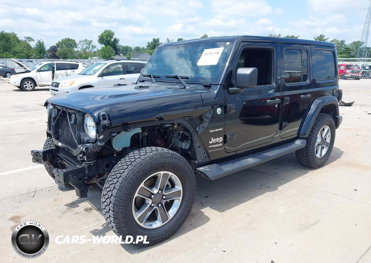 2021 Jeep Wrangler Unlimited Sahara 4X4 VIN:1C4HJXEG9MW801334 - 2