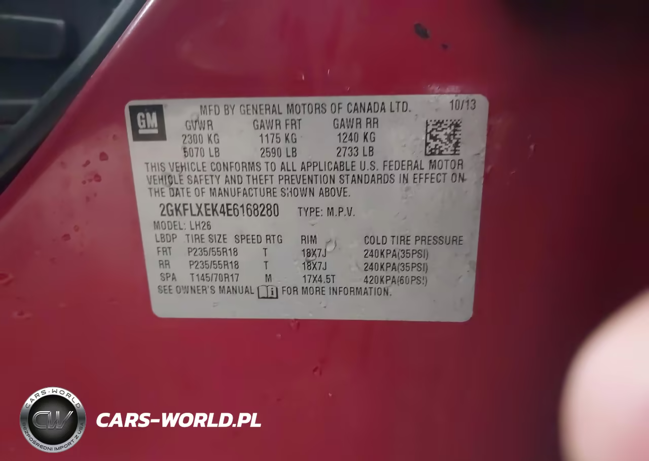 2014 GMC Terrain Slt-1 VIN:2GKFLXEK4E6168280 - 9