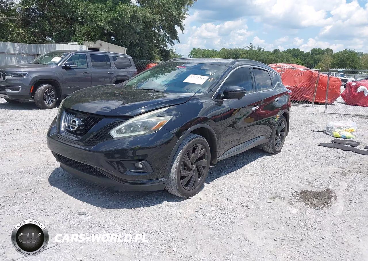 2018 Nissan Murano Sl VIN:5N1AZ2MG0JN129143 - 2