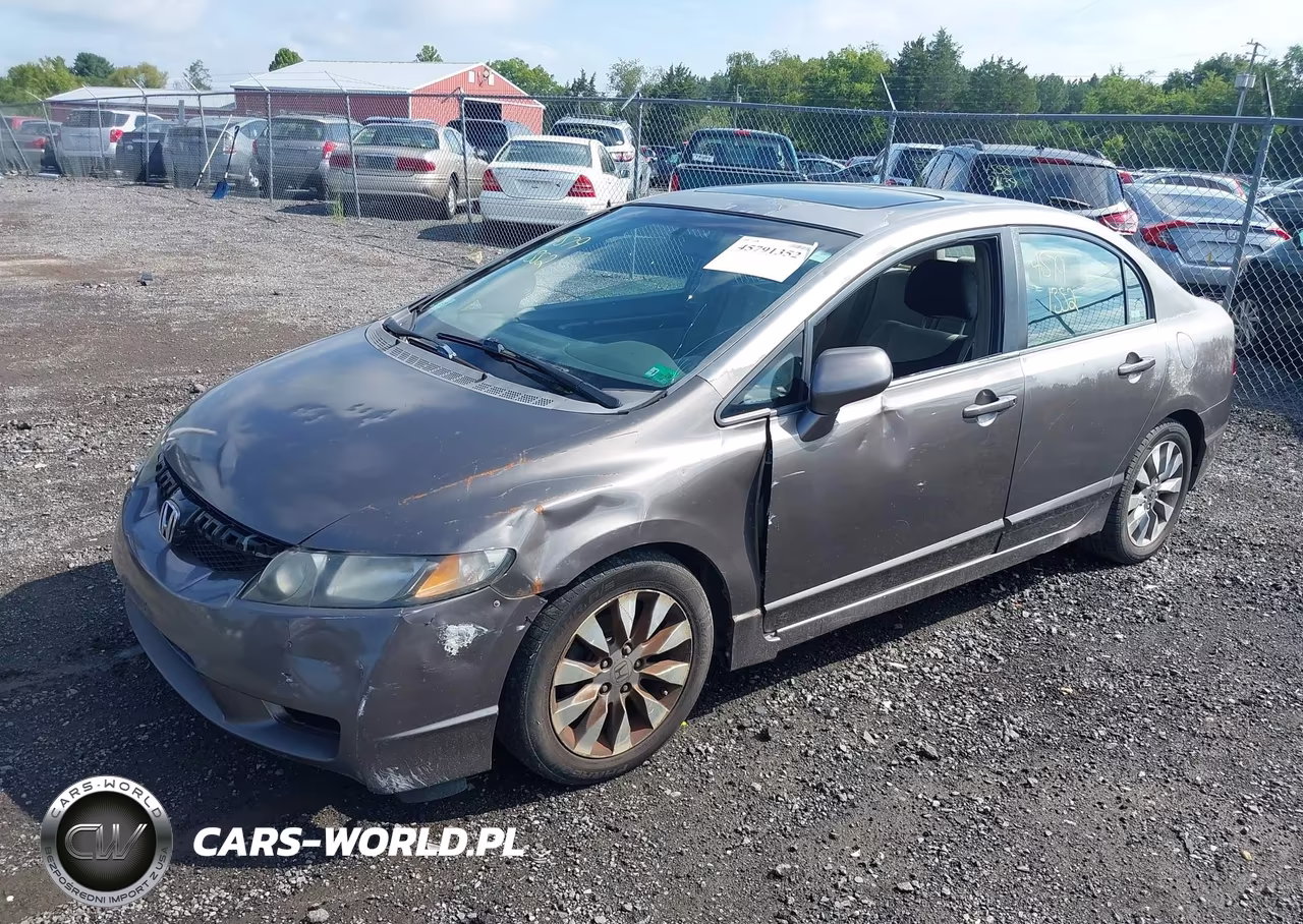 2009 Honda Civic Ex VIN:2HGFA168X9H512028 - 2