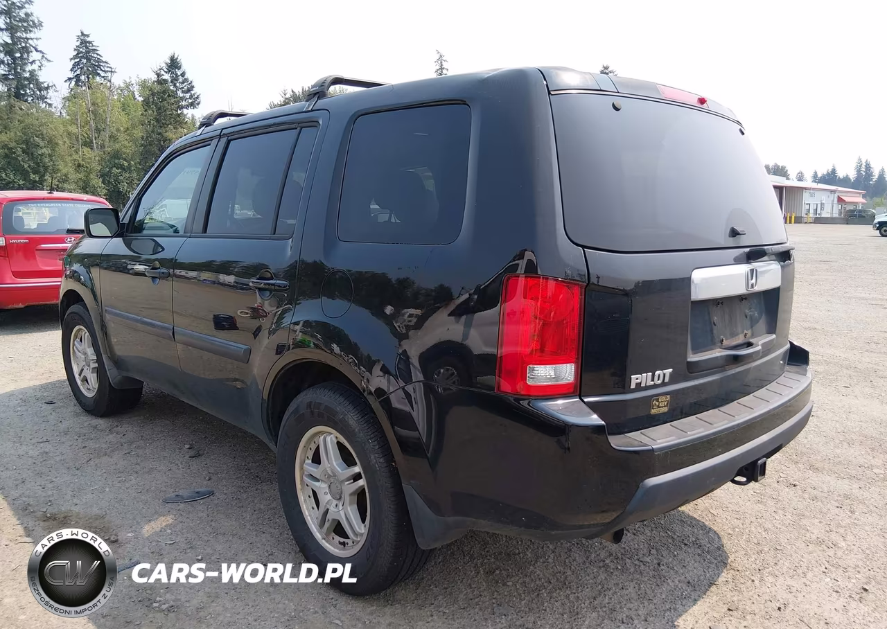 2010 Honda Pilot Lx VIN:5FNYF3H25AB014925 - 3