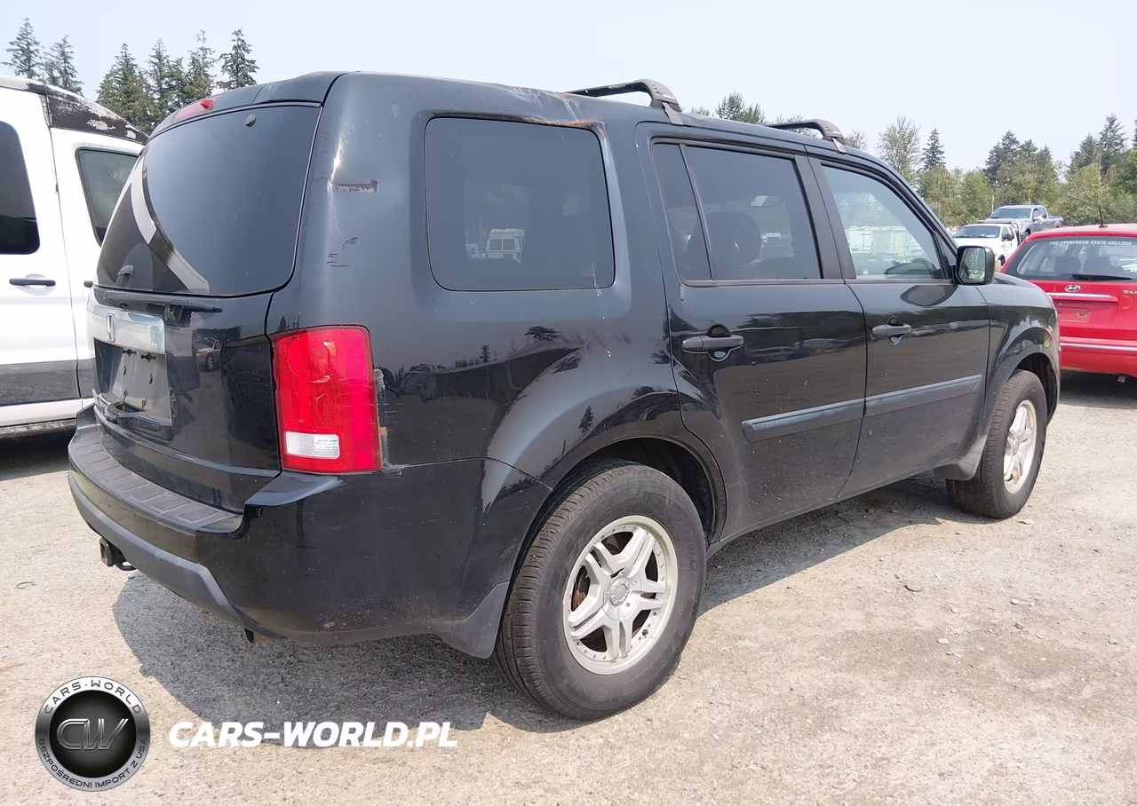 2010 Honda Pilot Lx VIN:5FNYF3H25AB014925 - 4