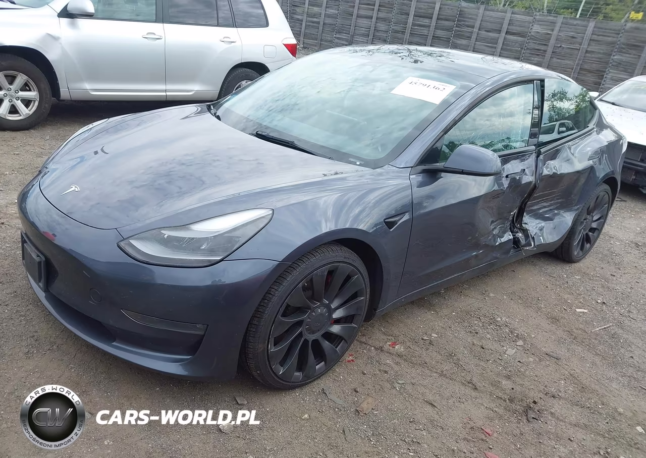 2023 Tesla Model 3 Performance Dual Motor All-Wheel Drive VIN:5YJ3E1EC3PF411623 - 2