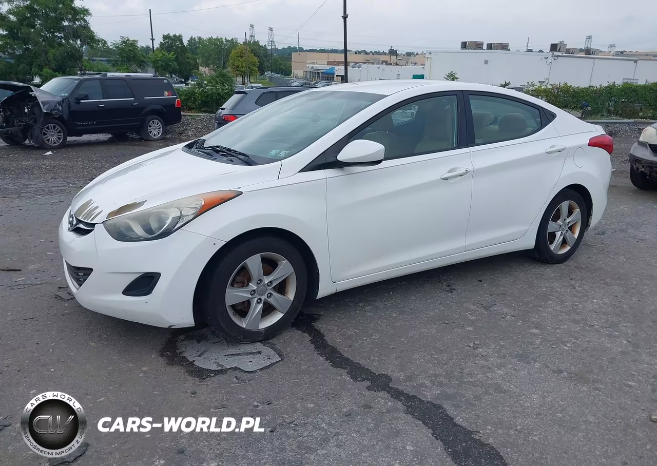 2013 Hyundai Elantra Gls VIN:5NPDH4AEXDH337781 - 2
