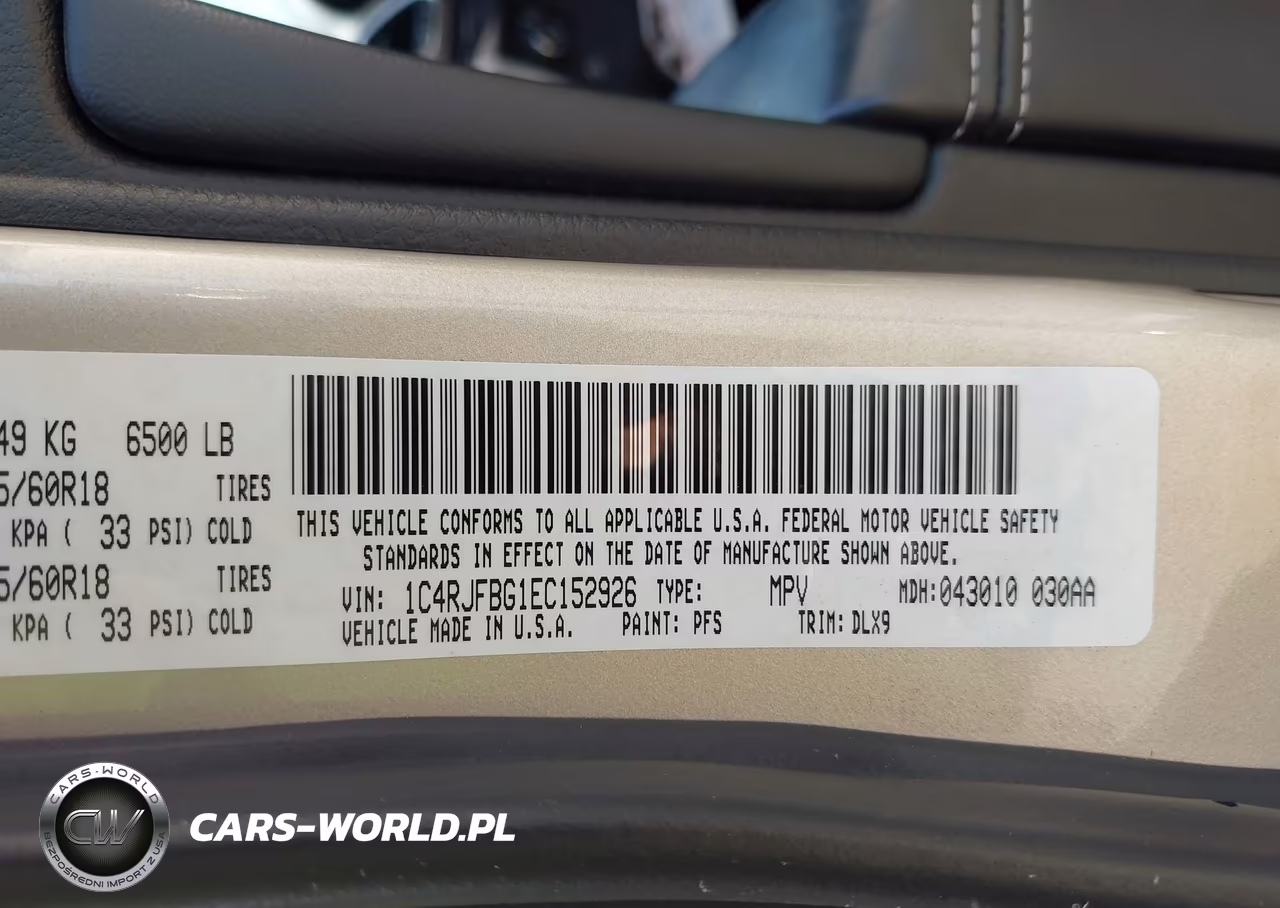 2014 Jeep Grand Cherokee Limited VIN:1C4RJFBG1EC152926 - 9